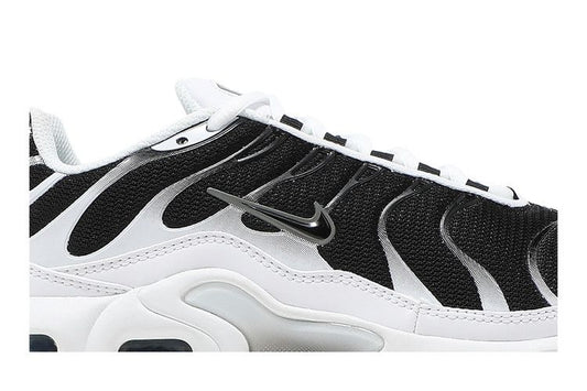 Nike Air Max Plus White Metallic Pewter Black (GS)