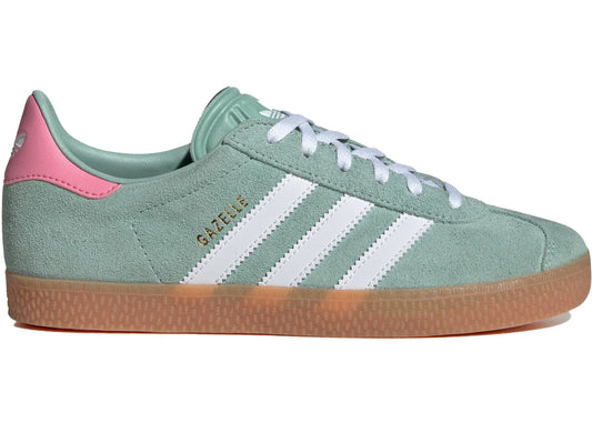 adidas Gazelle Hazy Green Bliss Pink (GS)