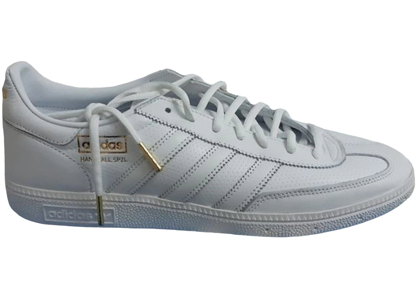 adidas Handball Spezial Perforated White Leather Gold