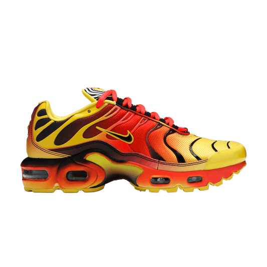 Nike Air Max Plus Fade Chrome Yellow Bright Crimson (GS)