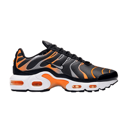 Nike Air Max Plus Dark Grey Total Orange White Wolf Grey (GS)